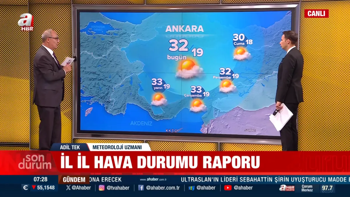 Meteoroloji’den yeni hafta uyarısı: İstanbul’da sağanak, Samsun’da kuvvetli yağış riski - 5
