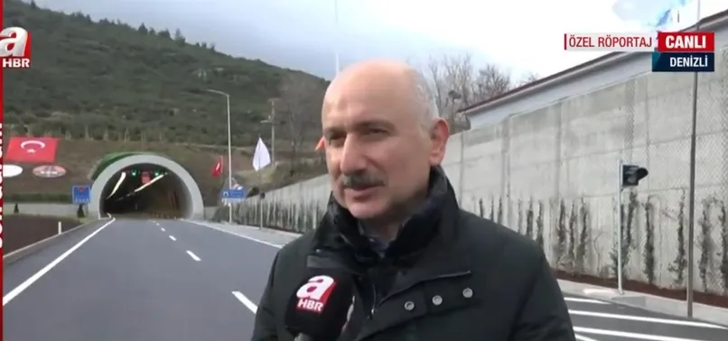 Ege'nin en büyük tüneli açılıyor! Honaz Tüneli Ege ve Akdeniz'i birbirine bağlayacak