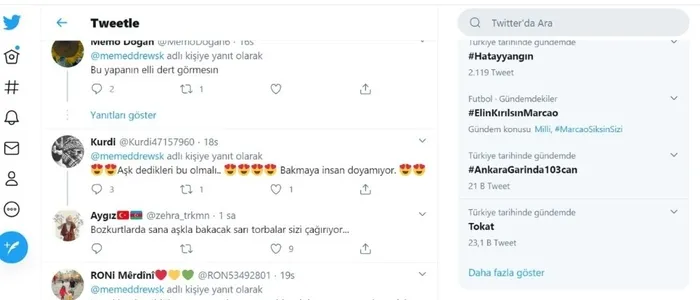 Hatay yanarken PKK sempatizanları reklam peşinde! - 3