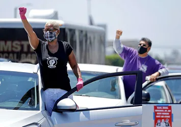 ABD'de bu kez işçiler greve başladı