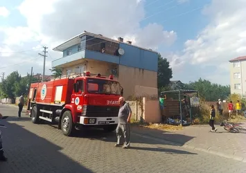 Muratlı’da boş arsada çıkan yangın korkuttu