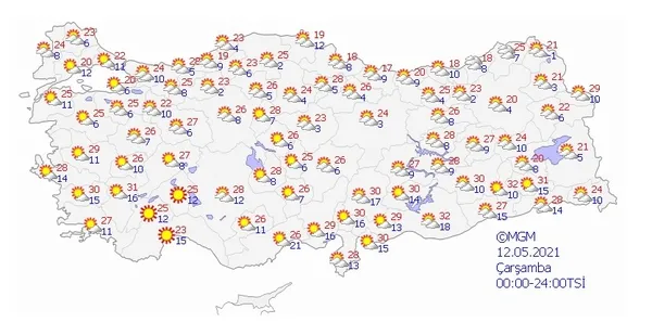 Meteorolojiden kuvvetli rüzgar yağış ve fırtına uyarısı | İstanbul Ankara İzmir ve diğer illerdeki hava durumu - 4