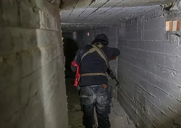 Teröristlerden Afrin'de hendek tuzağı