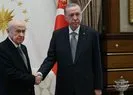 Başkan Erdoğan ve Devlet Bahçeli görüştü