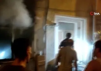 Bayrampaşa'da korkutan yangın!