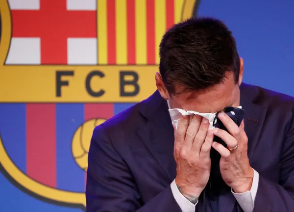 Lionel Messi, Barcelona'ya gözyaşları içerisinde veda etti! Bir devir sona erdi - 5