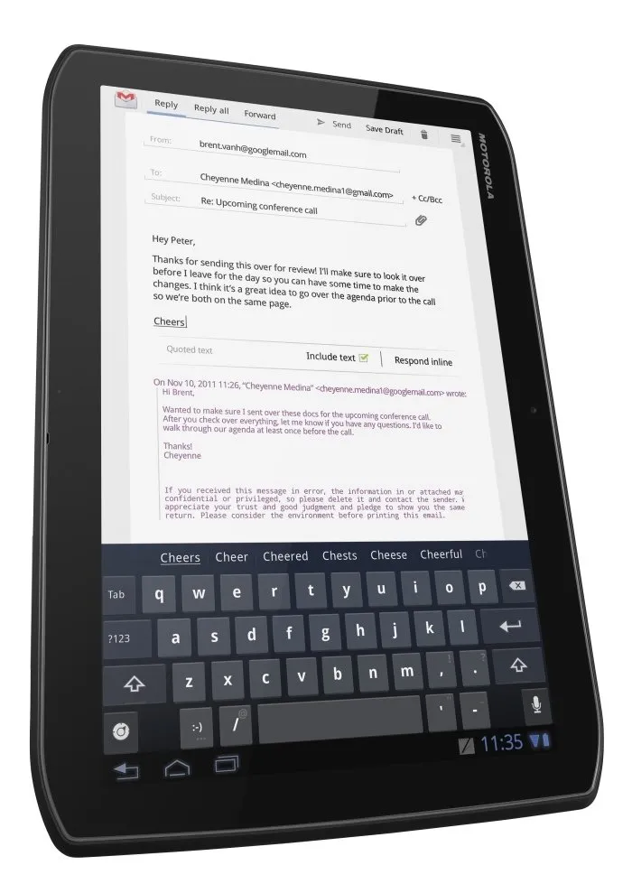 Motorola’dan yeni tabletler