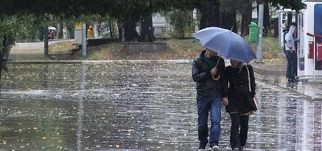 Meteoroloji açıkladı: "Sağanak yağış geliyor"