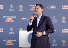 Cumhur İttifakı İstanbul adayı Murat Kurum’dan Sultanbeyli’de önemli açıklamalar