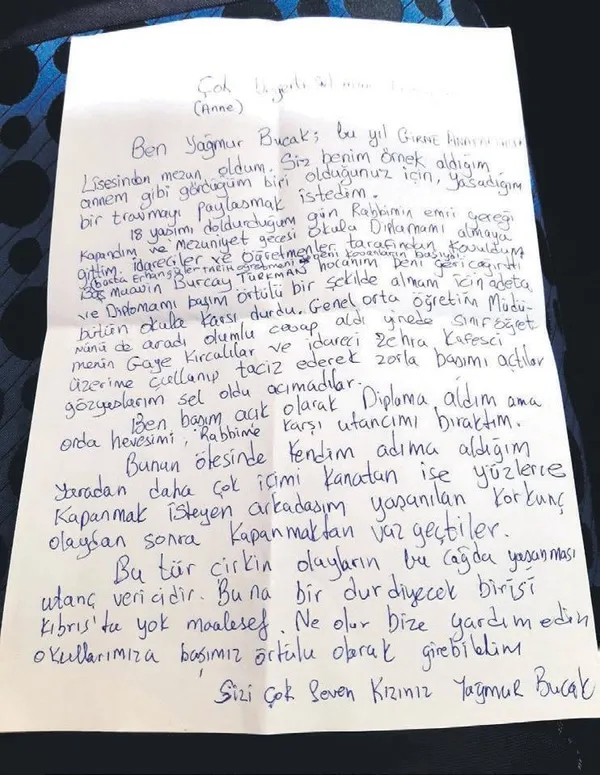 1693367024718.jpeg 28 Şubat zihniyeti Kıbrıs'ta hortladı! Başörtülü öğrenciye diplomasını vermek istemediler | Emine Erdoğan'a mektup yazdı - 4