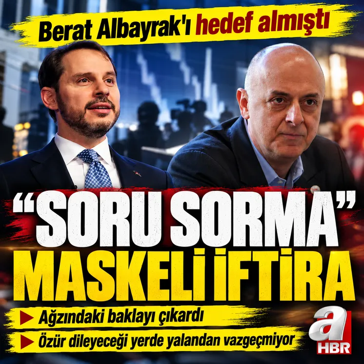 Berat Albayraka iftira atan Özlale pişkinlikte sınır tanımadı!