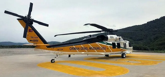 T-70 yangın söndürme helikopterleri Milas’ta konuşlandırıldı