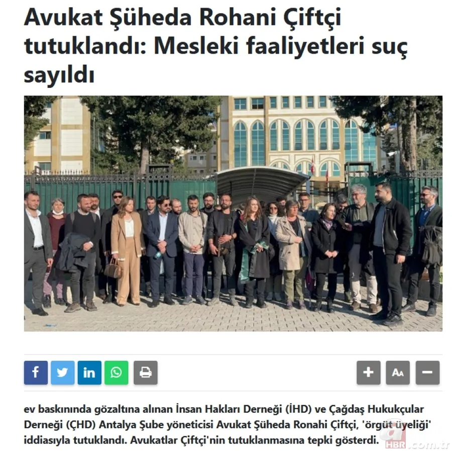 Kandil kuryeliğine mesleki faaliyet kılıfı! Kurye avukat Şüheda Ronahi Çiftçi'nin ifadesi ortaya çıktı 8