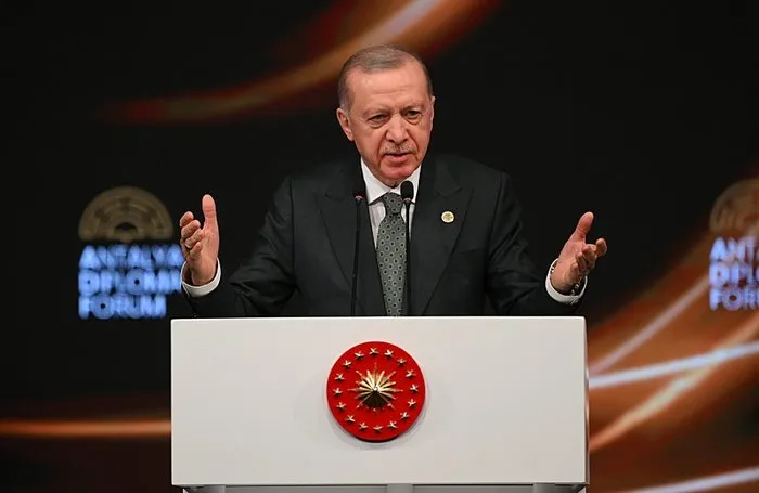 Başkan Erdoğan Antalya Diplomasi Forumu'nda önemli mesajlar verdi (AA)