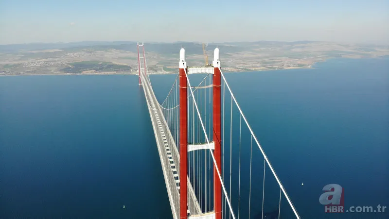 Çanakkale Ruhu, 1915 Çanakkale Köprüsü'nde yaşıyor: 4 top mermisi detayı 3