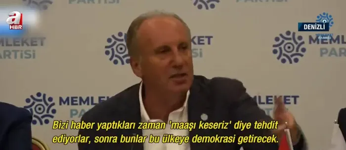 Muharrem İnce’den düzenli maaş iddiası! CHP’den maaş alan gazeteciler kim?