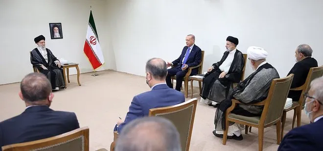 Son dakika: Başkan Erdoğan,  İran Lideri Hamaney ile görüştü