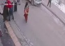 3 kadının sokak kavgası kameraya yansıdı