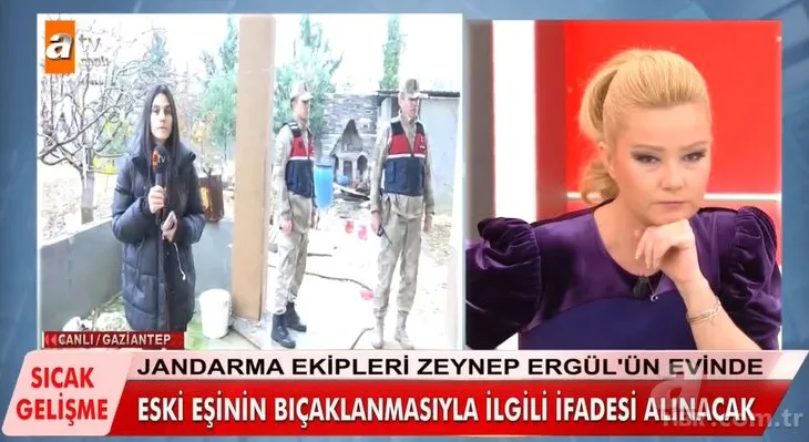 Jandarma Zeynep Ergül’ü Müge Anlı canlı yayınında gözaltına aldı