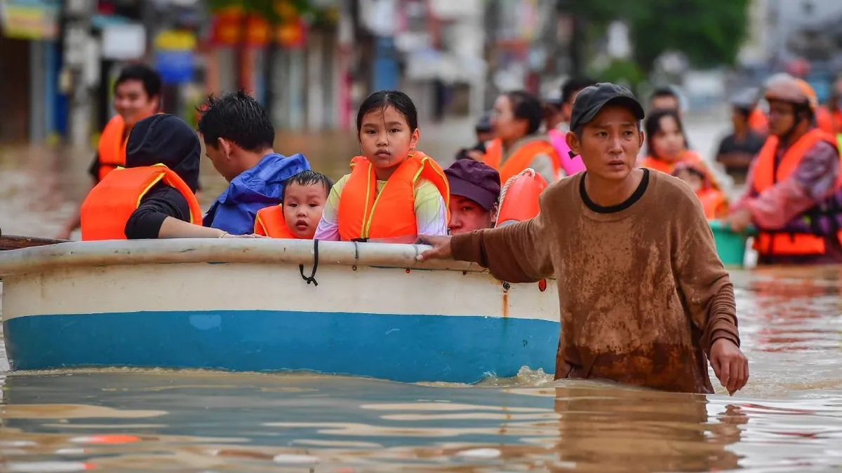 Vietnam'daki sel felaketinde can kaybı 55'e yükseldi