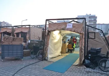 Sağlık Bakanlığı'ndan Adıyaman'a tam teşekküllü sahra hastanesi