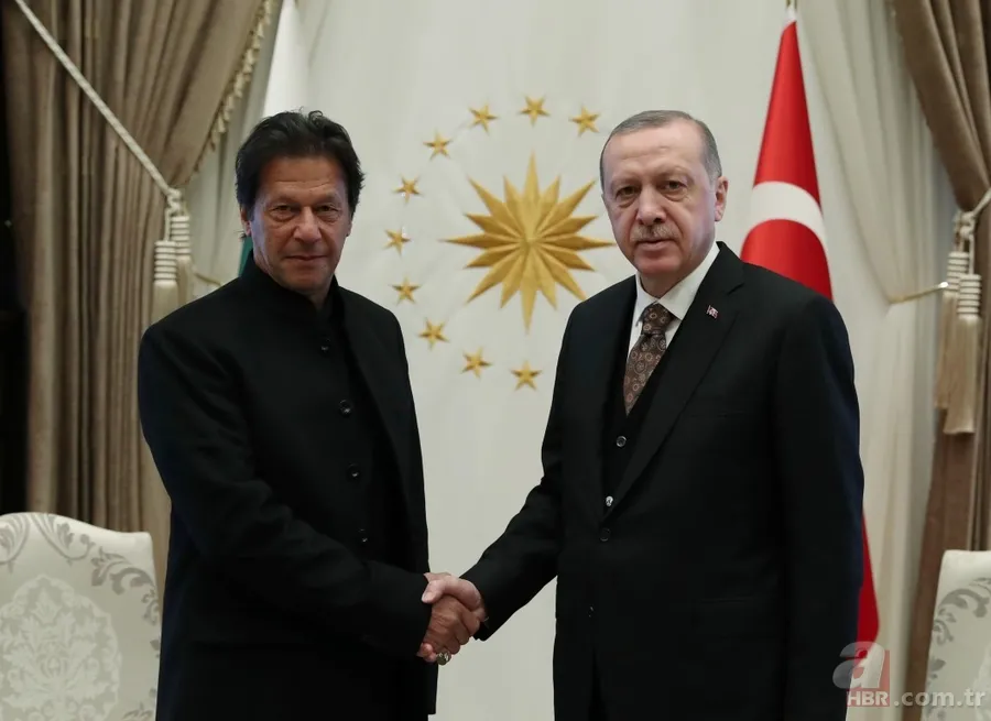 Başkan Erdoğan, Pakistan Başbakanı Khan’ı kabul etti 6