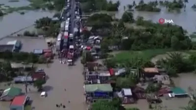 Filipinler’i Man-yi Tayfunu vurdu