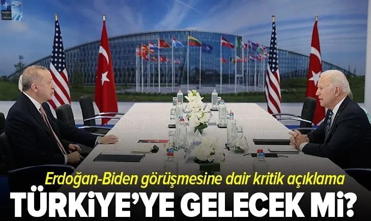SON DAKİKA | Cumhurbaşkanlığı kaynaklarından Erdoğan-Biden görüşmesine dair kritik açıklama