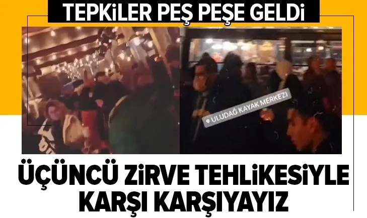 Uludağ'daki skandal görüntülere Bilim Kurulu üyesinden tepki: Üçüncü zirve tehlikesiyle karşı karşıyayız