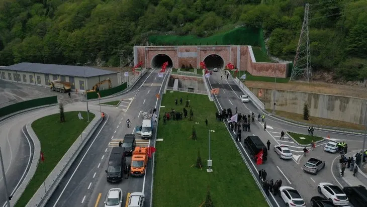 Zigana Tüneli 3 Mayıs’ta hizmete giriyor! Açılışını Başkan Recep Tayyip Erdoğan yapacak | Milli gurur TOGG tünelden geçti