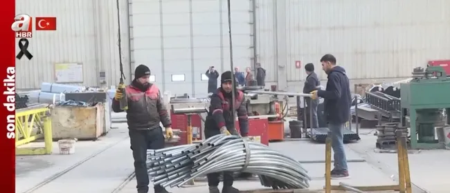 Kalyon Holding’de seferberlik! Çalışanlar depremzedeler için varilden soba üretti