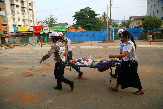 Myanmar'da protestolara kanlı müdahale! 38 kişi hayatını kaybetti - 4