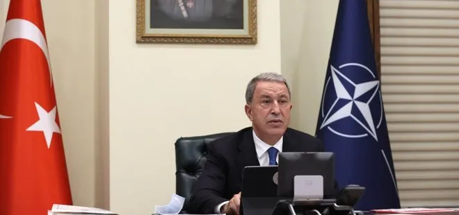 Milli Savunma Bakanı Hulusi Akar NATO Savunma Bakanları Toplantısı’na katıldı