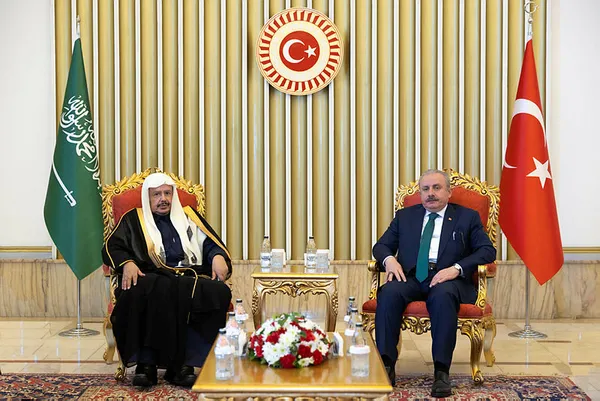 Başkan Erdoğan Suudi Arabistan Şura Meclisi Başkanı Al Şeyh'i kabul etti - 1