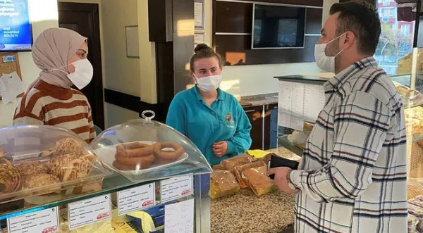 Market market dolaşıp alışveriş yaptılar! Temassız hırsızlar - 4