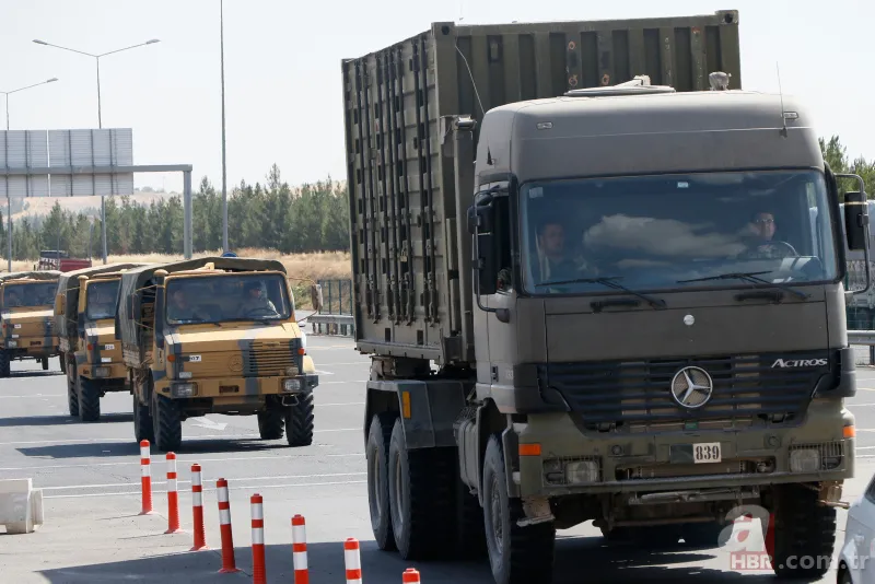 Son dakika: S-400 teslimatının ardından Suriye sınırında dikkat çeken sevkiyat 17