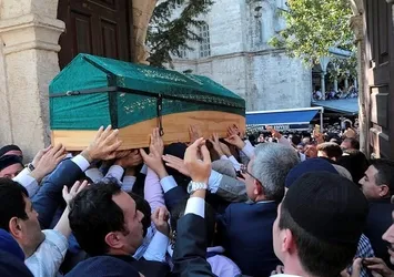 Süleymanlılar lideri Arif Ahmet Denizolgun son yolculuğuna uğurlandı