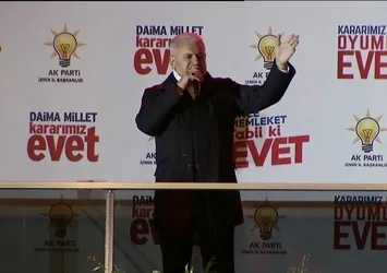 Başbakan Yıldırım İzmir'de halka seslendi