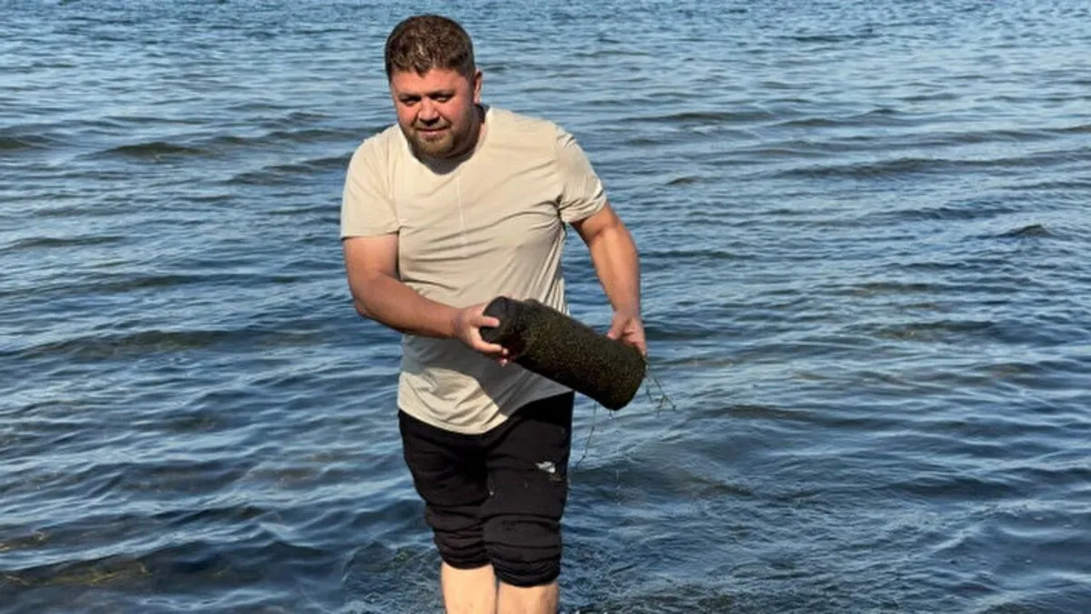 İznik Gölü çekildi ortaya çıkanlar şok etti! Bursa'da bulunan küplerde ne var?