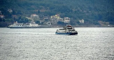 Son dakika: Gökçeada'ya feribot seferlerine 'fırtına' engeli
