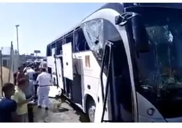 Mısır'da turist otobüsünde patlama