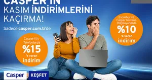 Casper’ın Kasım indirimlerini kaçırma!
