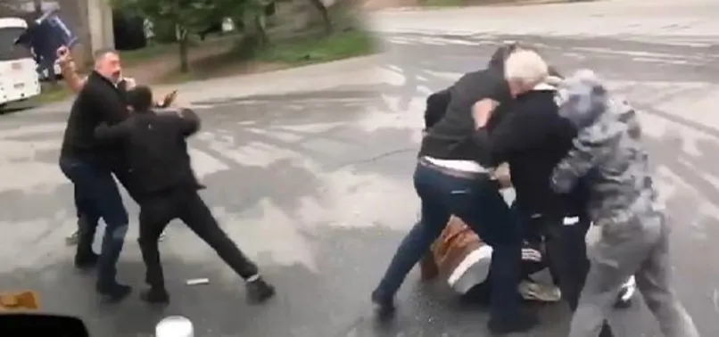 İstanbul’da "yan baktın" kavgası! Sebze kasasıyla saldırdı