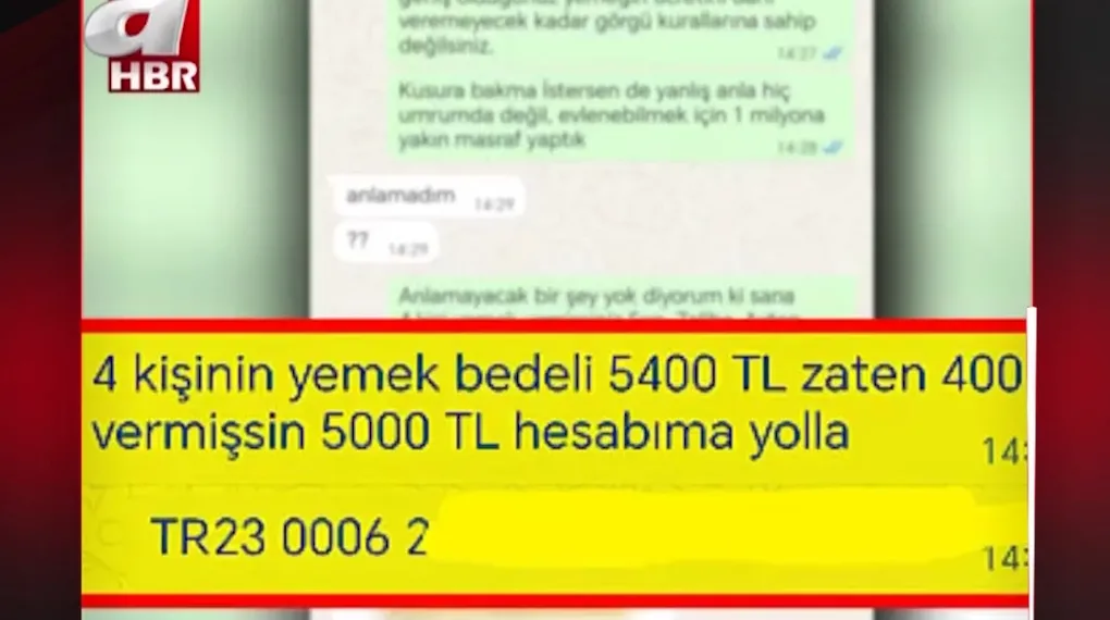 TAKIYI BEĞENMEYİP YEMEĞİN PARASINI İSTEDİ