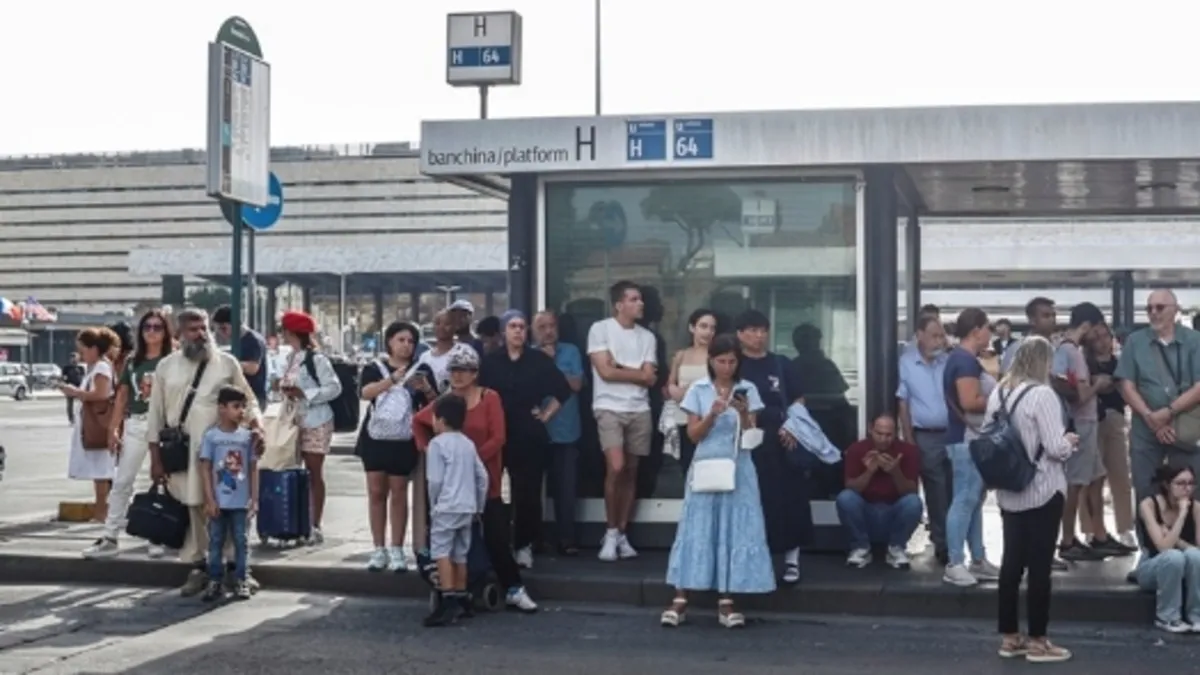 İtalya'da toplu taşıma sektöründe çalışanlar greve gitti