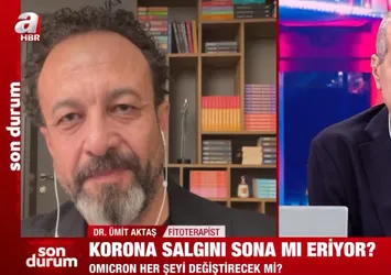 Fitoterapist Dr. Ümit Aktaş A Haber'de anlattı! "Başkan Erdoğan'ın sağlık ekibi iyi bakıyor"