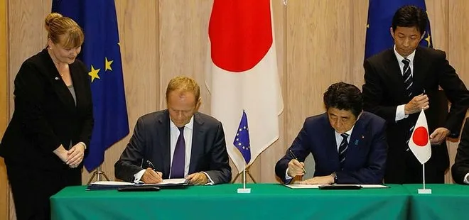 Avrupa Birliği ve Japonya serbest ticaret anlaşmasına imza attı