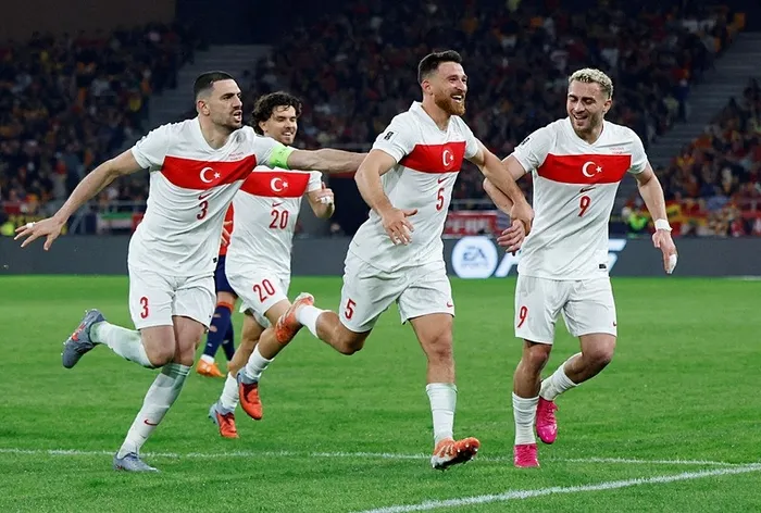 1763530766783.jpeg Salih Özcan'ın golü sonrası Milli Takım'ın yaşadığı sevinç (A Haber arşiv)