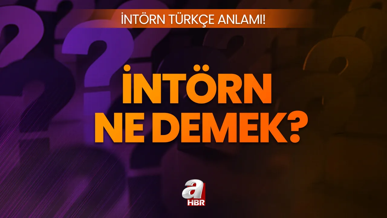 İntörn doktor ne demek? İntörn kime denir? Türkçe anlamı...