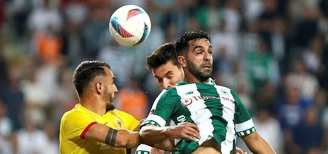 Konyaspor ile Kayserispor berabere kaldı